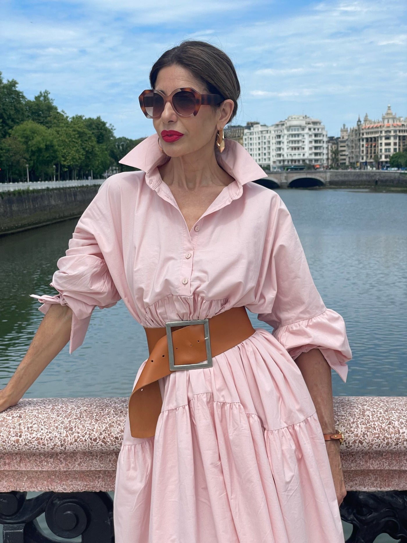 Charlotte - Luxury Pink Summer Dress
