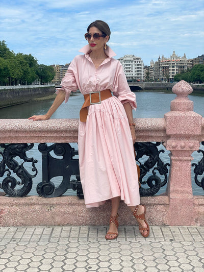 Charlotte - Luxury Pink Summer Dress