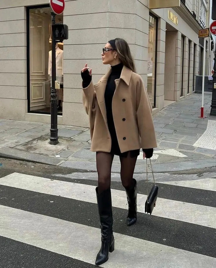 AMÉLIE | Oversized Wool Coat Valaire