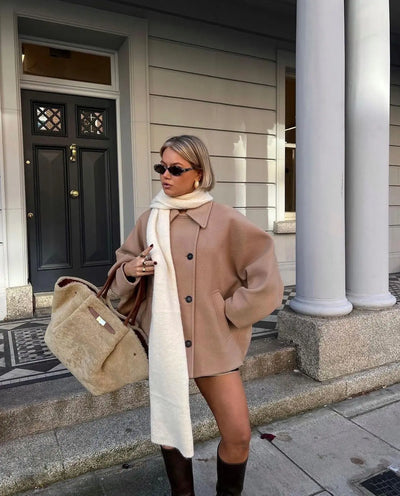 AMÉLIE | Oversized Wool Coat Valaire