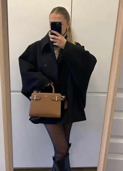 AMÉLIE | Oversized Wool Coat Valaire