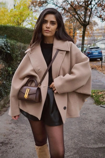 AMÉLIE | Oversized Wool Coat Valaire