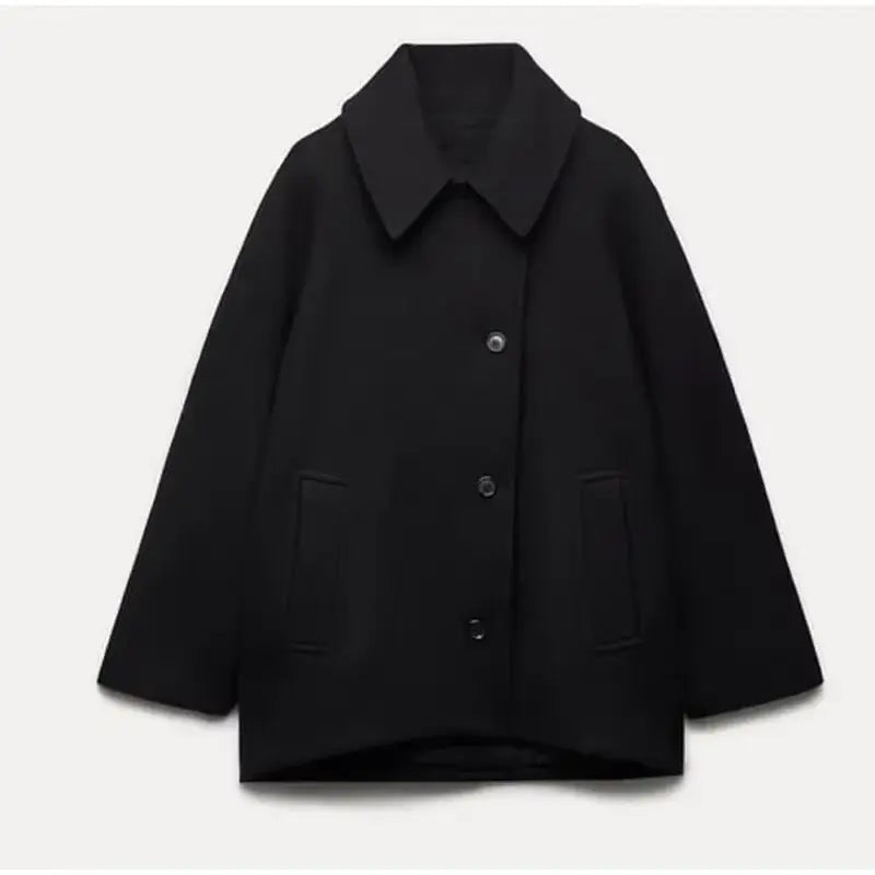AMÉLIE | Oversized Wool Coat Valaire