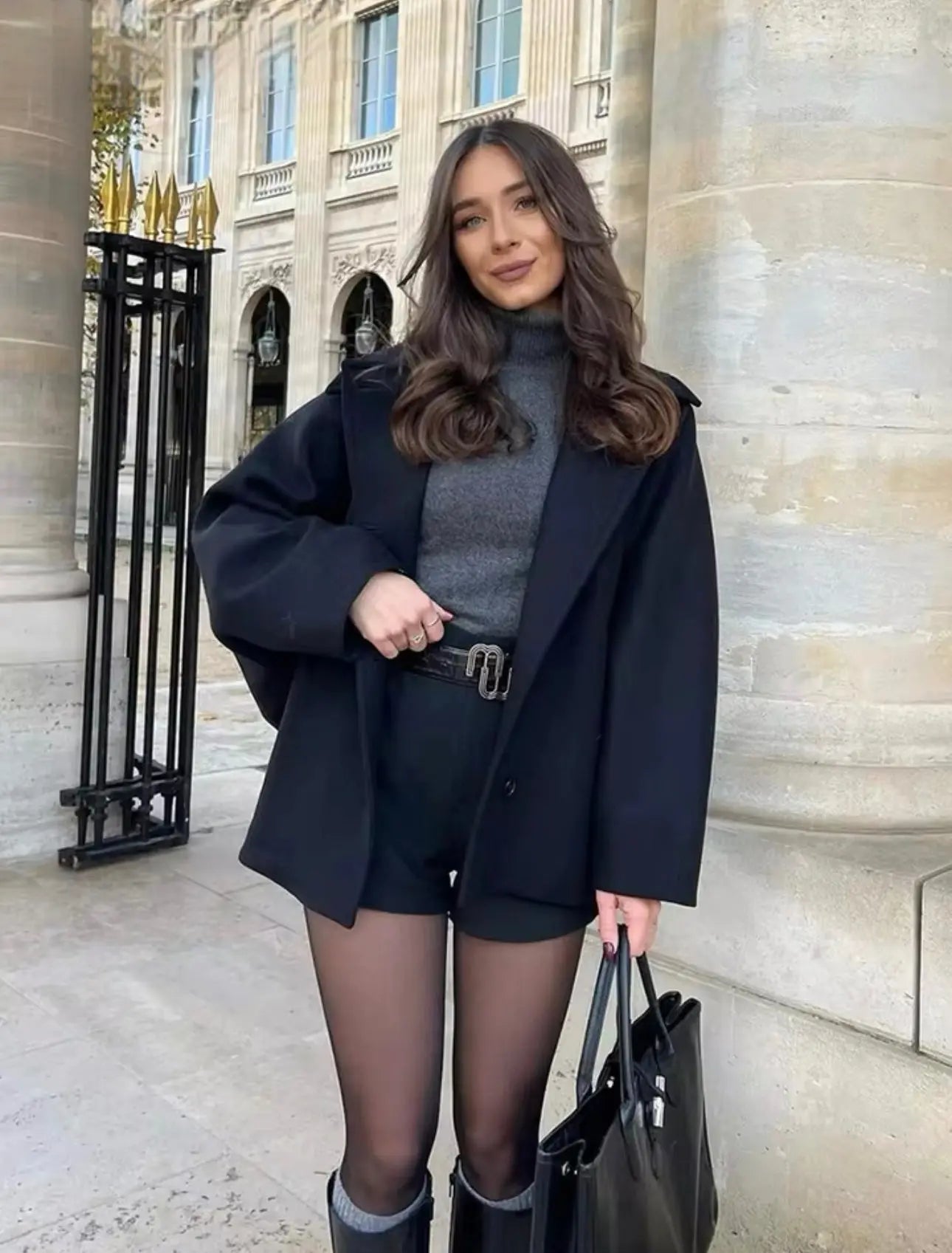 AMÉLIE | Oversized Wool Coat Valaire