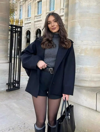 AMÉLIE | Oversized Wool Coat Valaire