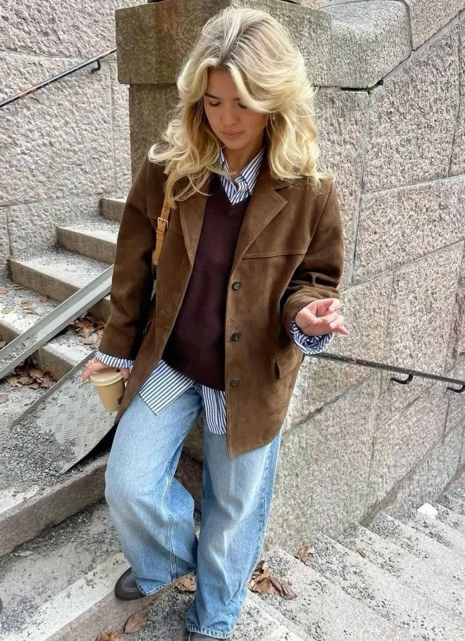 DANA | SUÈDE JACKET Valaire