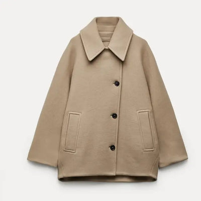 AMÉLIE | Oversized Wool Coat Valaire